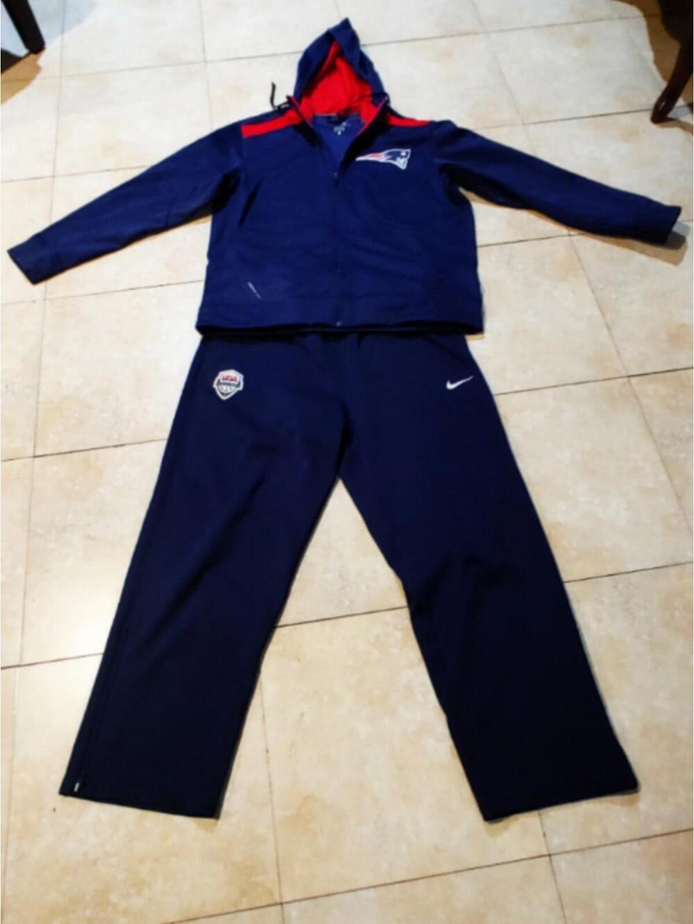 Nike New England Patriots On Field NFL Apparel & USA Sweatpants XL